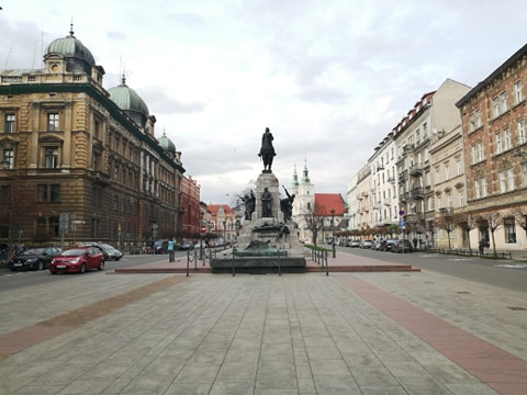 Plac Matejki w Krakowie